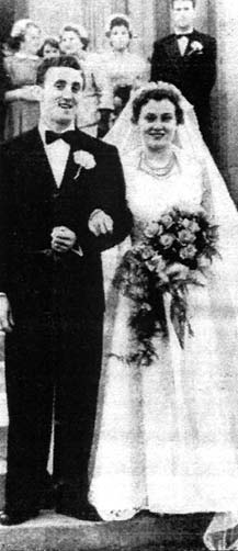 John Boyle and Clare Smyth wedding photo 1956